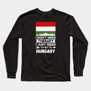 Hungary Travel Long Sleeve T-Shirt